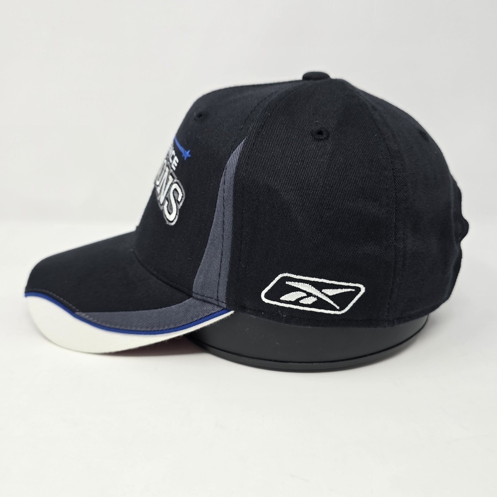 Reebok NFL New York Giants Conference Champions Super Bowl XLII Hat Black OSFA - Picture 3 of 11